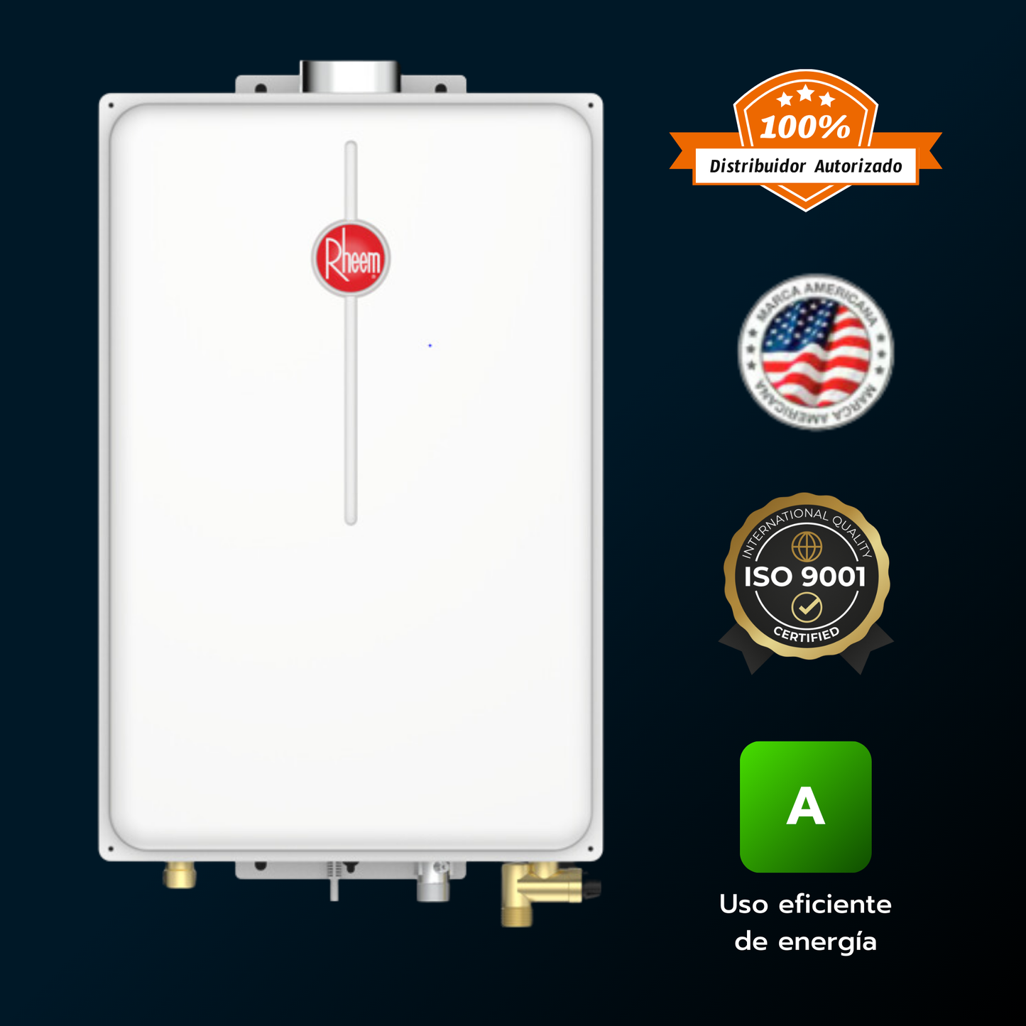 Caldera Odin Rheem 28 litros tiro forzado