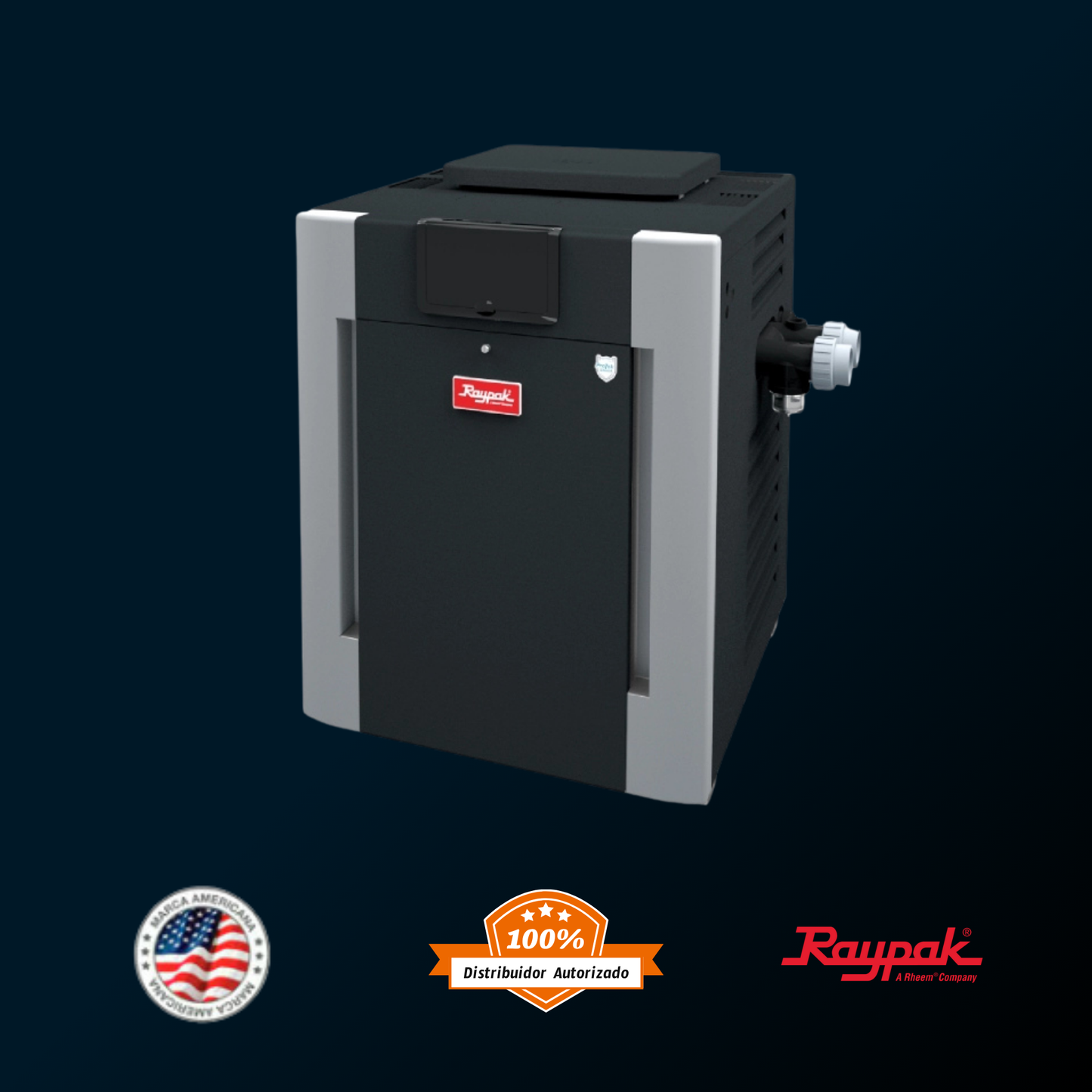 Climatizador para piscina Rheem 266.000 BTU