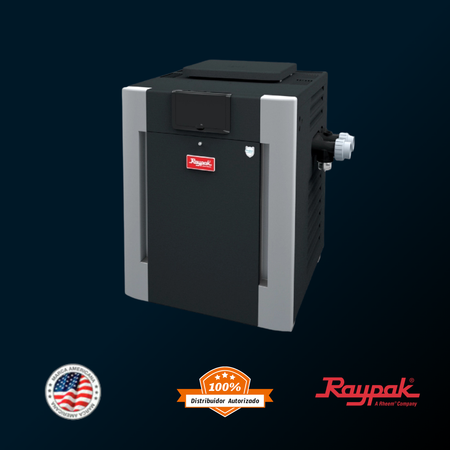 Climatizador para piscina Rheem 400.000 BTU