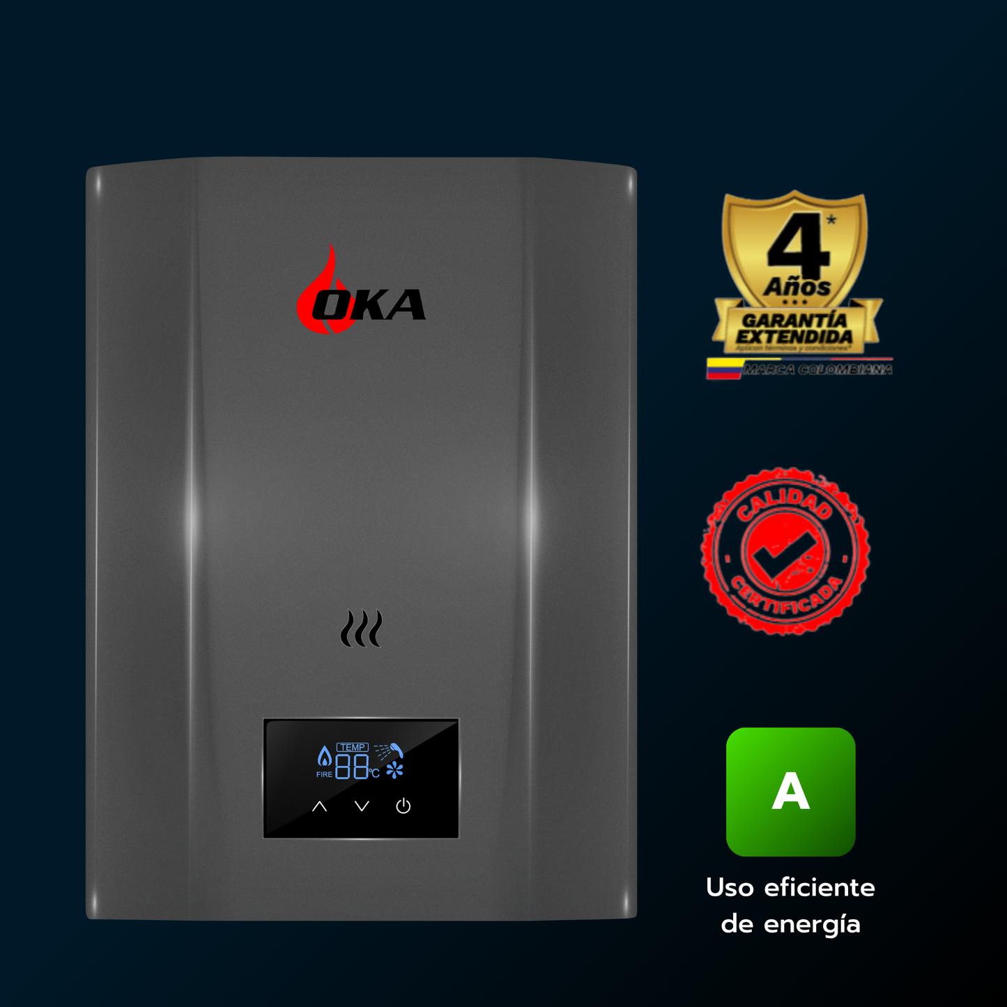 Calentador 5.5 litros automodulante OKA