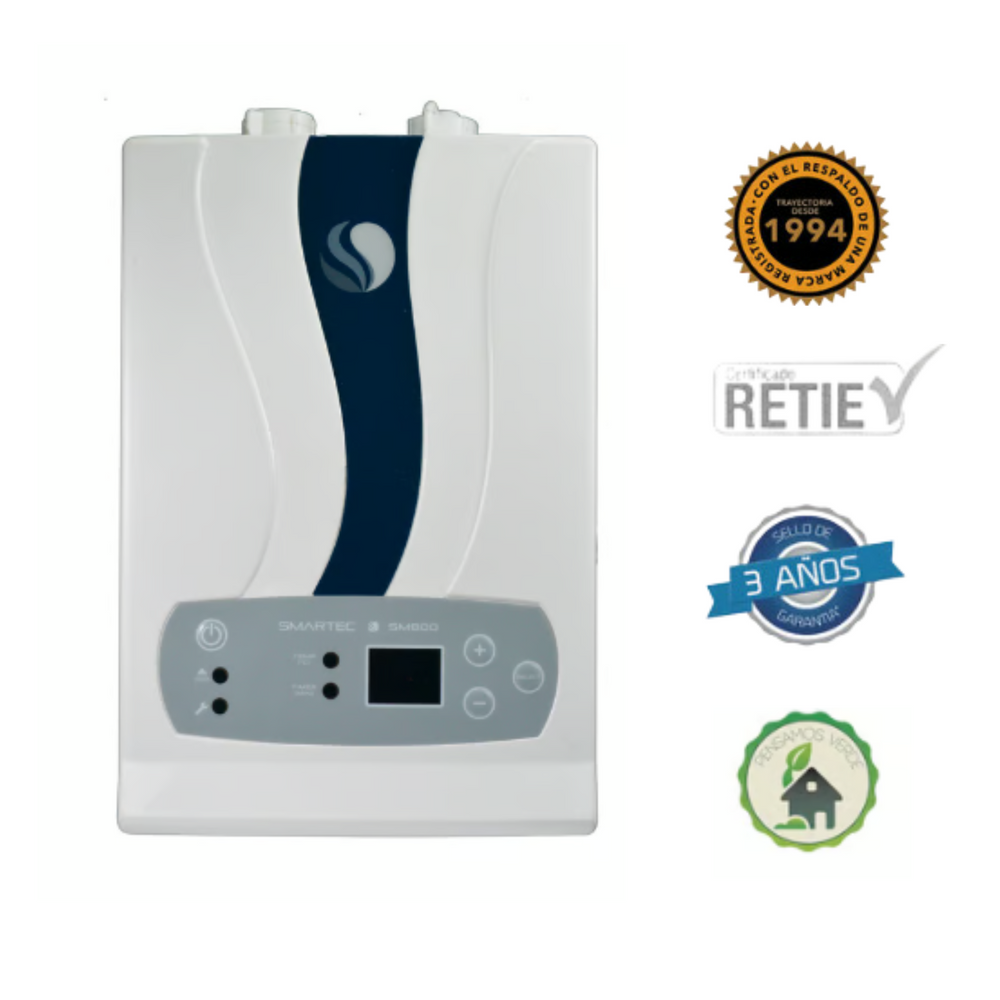 Calentador eléctrico 15 litros Smartec SM 800