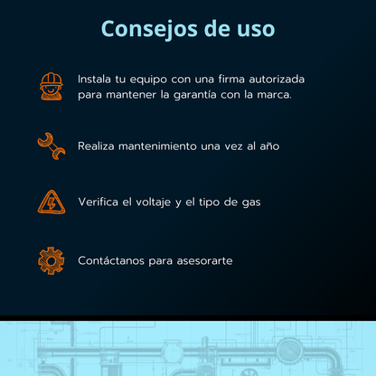 Calefactor a gas tiro balanceado Longvie E3BVA