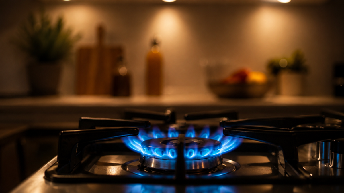 Técnico de Fasegas atendiendo un equipo en una vivienda