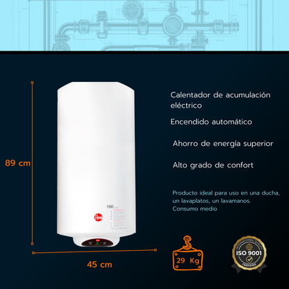 Calentador eléctrico de acumulación Rheem 26 galones